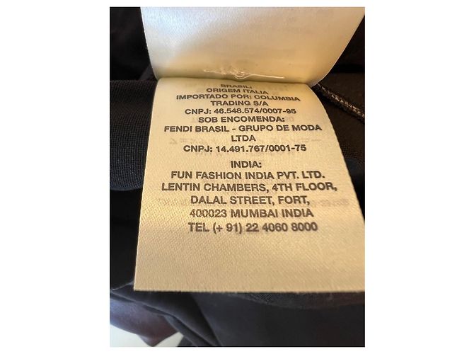 Fendi schwarze Hose aus Schurwolle - Ansicht 12