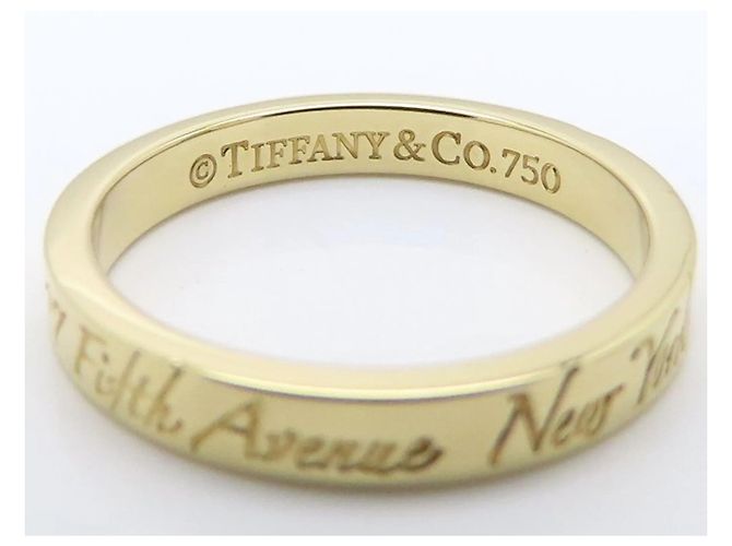 Autre Marque Anello Tiffany Notes Narrow New York - vista 5