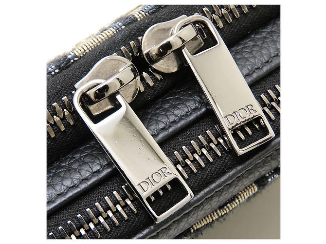 Christian Dior Oblique Jacquard Schultertasche - Ansicht 11