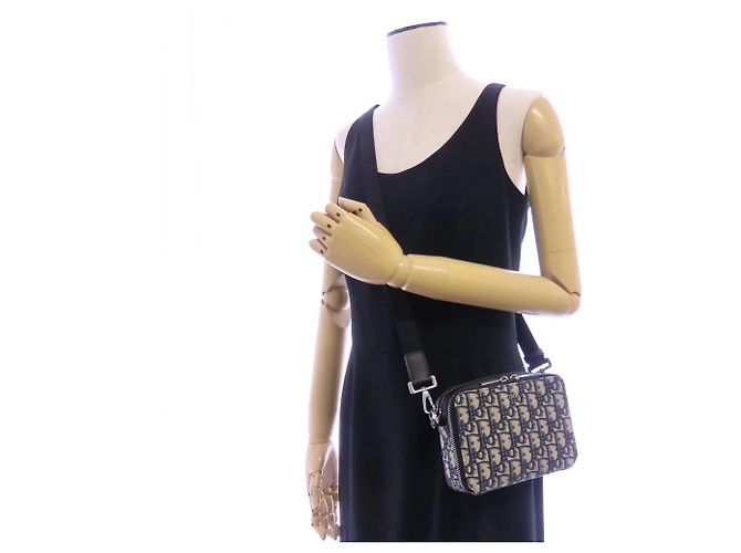 Christian Dior Oblique Jacquard Schultertasche - Ansicht 15