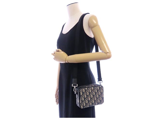 Christian Dior Oblique Jacquard Schultertasche - Ansicht 16