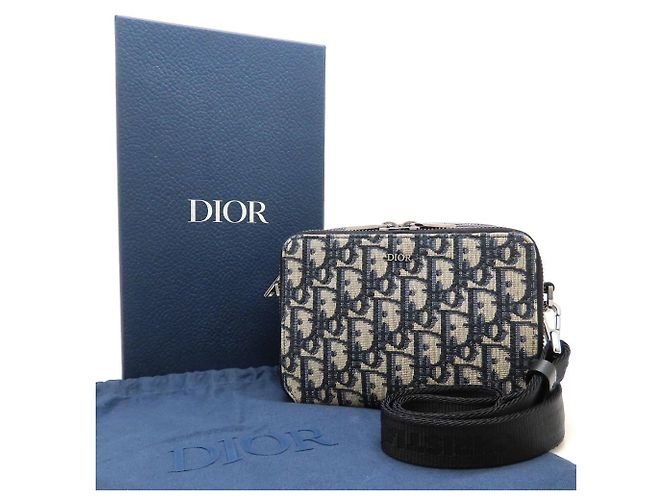 Christian Dior Oblique Jacquard Schultertasche - Ansicht 17