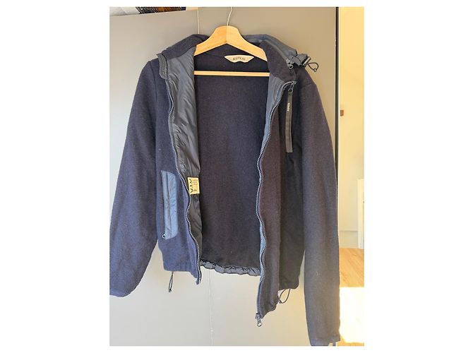 Giacca Aspesi in lana e nylon da uomo - vista 11