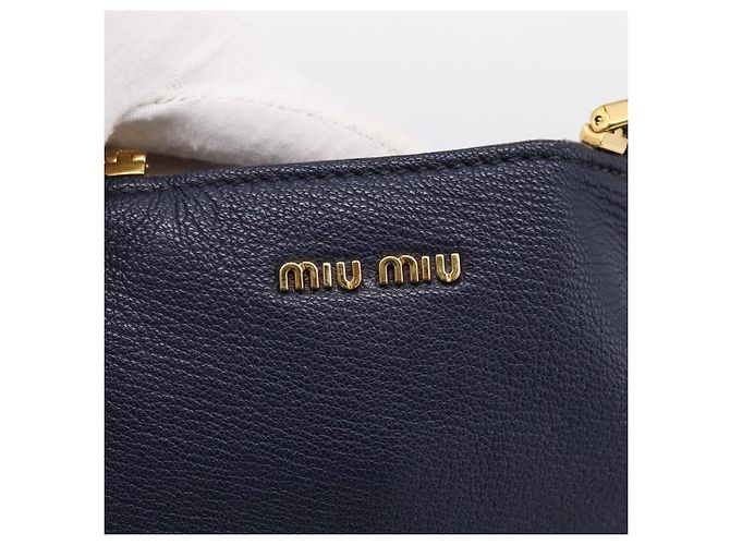 Miu Miu Madras Leather Medium - vista 6