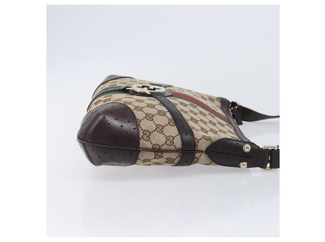 Gucci Reins Web Canvas Medium - vista 3