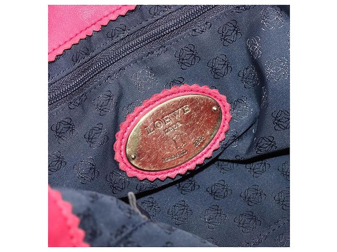 Loewe Tote Tasche aus rosa Leder - Ansicht 6