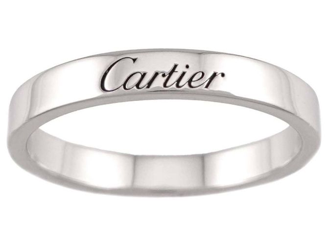 Cartier C de Cartier Ring aus Platin - Ansicht 2