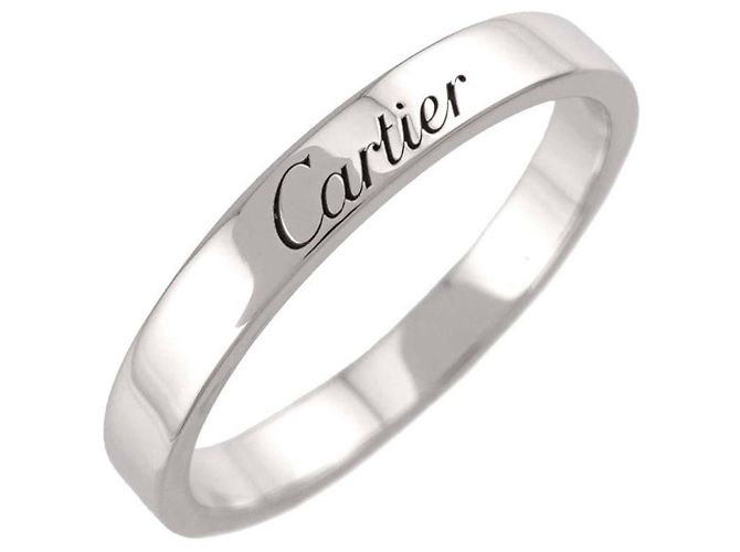 Cartier C de Cartier Ring aus Platin - Ansicht 4