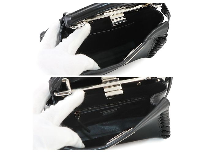 Fendi Mini Peekaboo 2-way Handtasche - Ansicht 6
