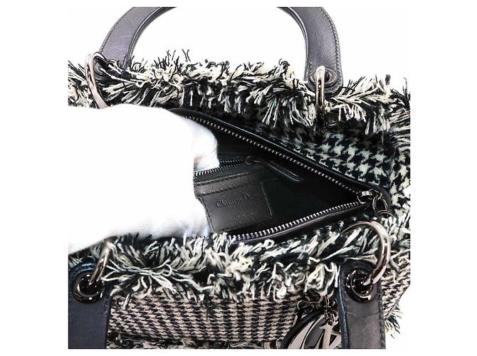 Borsa Christian Dior Lady Medium 2-Way - vista 7