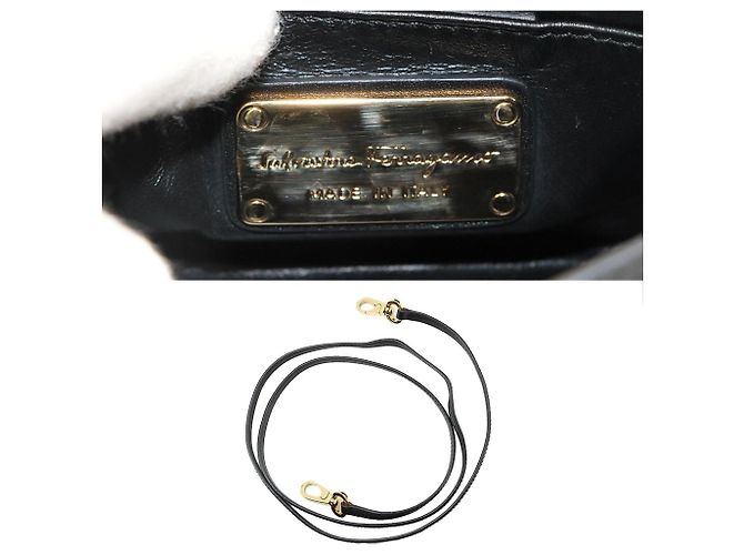Salvatore Ferragamo Gancini Mini Sofia Handtasche - Ansicht 8