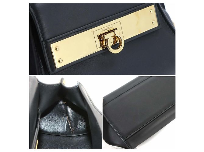 Salvatore Ferragamo Gancini Mini Sofia Handtasche - Ansicht 9