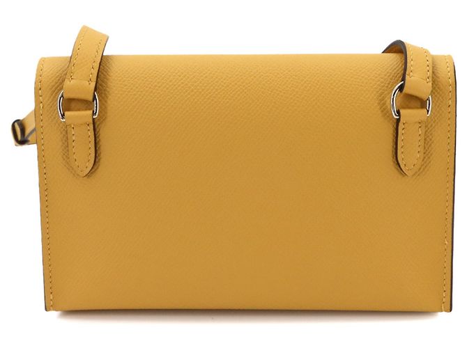 Hermès Borsa a tracolla Hermes Nap Togo Epsom Paille - vista 2