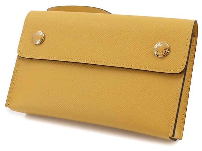 Hermès Borsa a tracolla Hermes Nap Togo Epsom Paille - vista 8