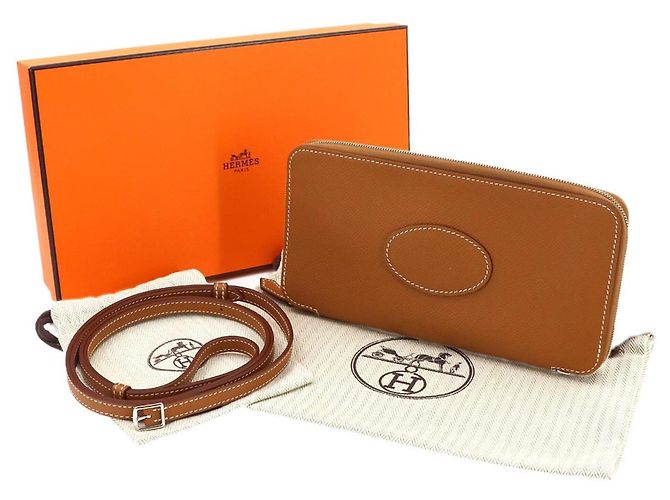 Hermès Portafoglio a spalla Hermes Macaron To Go - vista 2