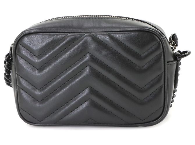 Borsa a spalla mini Gucci GG Marmont - vista 4