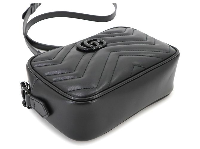 Borsa a spalla mini Gucci GG Marmont - vista 5