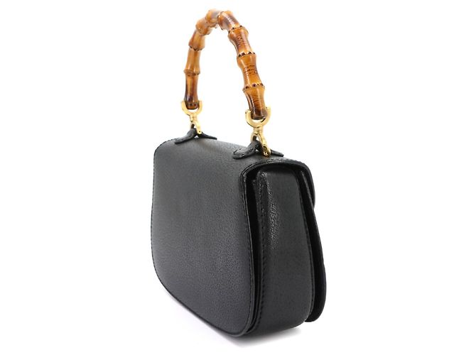 Bolso de mano 2 vías Mini Bamboo Gucci - vista 3