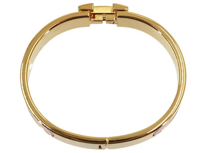 Hermès Clic H PM Armreif in Roségold - Ansicht 3