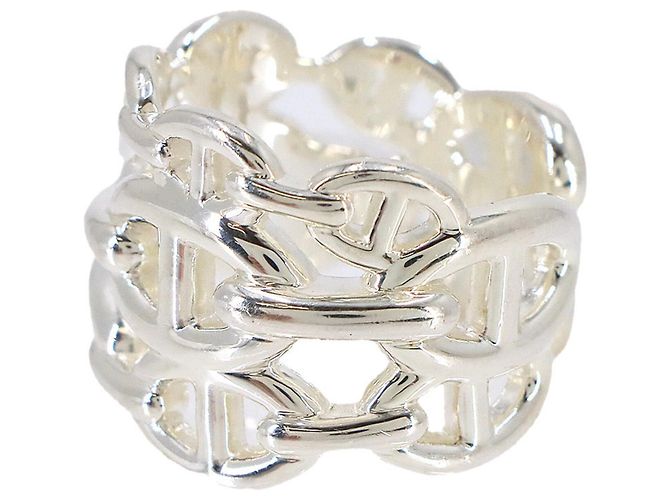 Ring Hermès Bague Hermes Chaine d'Ancre Enchainee GM - vue 3