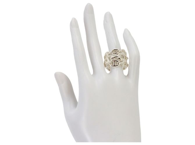 Ring Hermès Bague Hermes Chaine d'Ancre Enchainee GM - vue 8