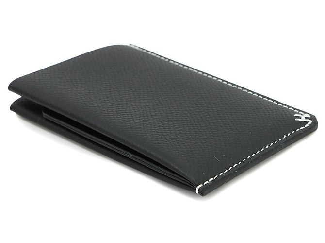 Hermès Portabiglietti Hermes H Sellier - vista 5