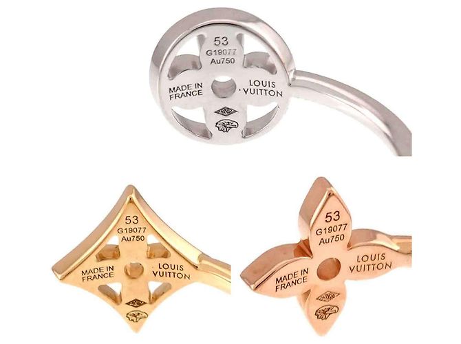 Anello Louis Vuitton Idylle Blossom #53 - vista 3