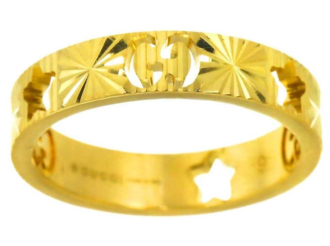 Anello Gucci Icon Star #9 in Oro Giallo 18K - vista 2