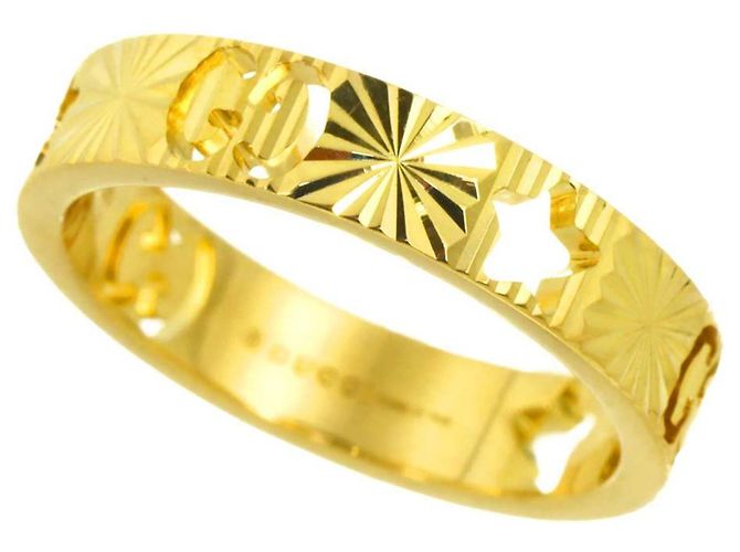 Anello Gucci Icon Star #9 in Oro Giallo 18K - vista 5