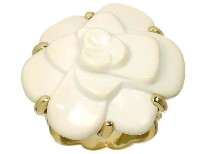 Anillo Chanel Camellia 1 en Oro Amarillo 18K - vista 2