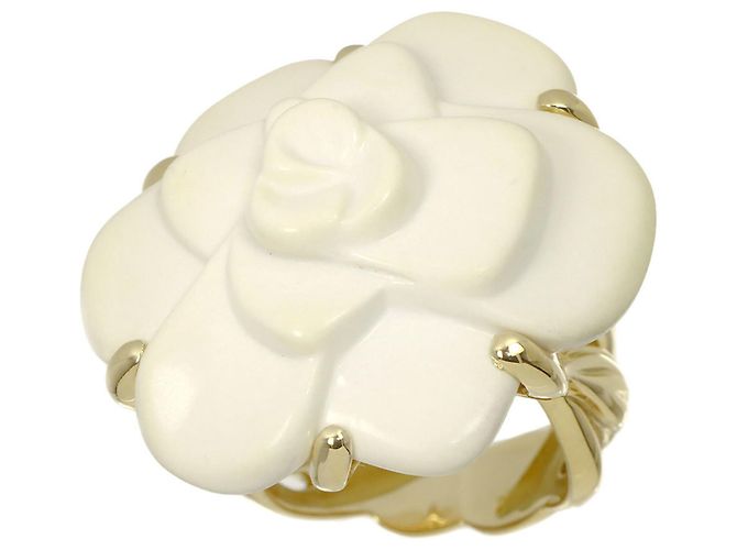 Anillo Chanel Camellia 1 en Oro Amarillo 18K - vista 5
