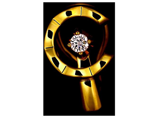 Brinco de pressão Chanel Coco Crush com diamantes - vista 8