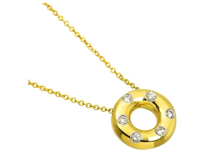 Autre Marque Collana Tiffany & Co. Dots Circle Diamond - vista 3