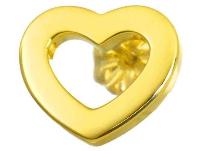 Autre Marque Orecchini a cuore Tiffany & Co. in oro giallo 18K - vista 2