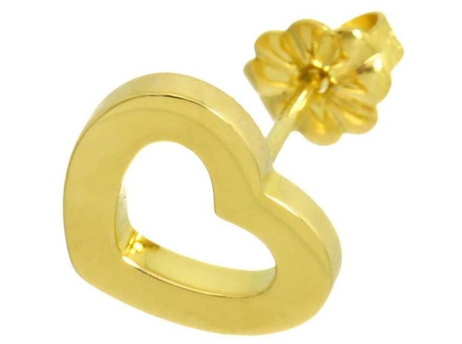 Autre Marque Orecchini a cuore Tiffany & Co. in oro giallo 18K - vista 3