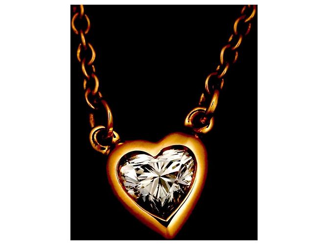 Autre Marque Collana Tiffany & Co. By The Yard con cuore di diamanti - vista 7
