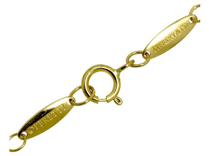 Autre Marque Collana Bean di Tiffany & Co. in oro giallo 18K - vista 5