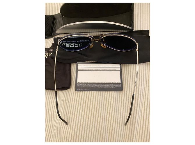 Autre Marque Porsche Design P8433 Occhiali da Sole Blu - vista 10