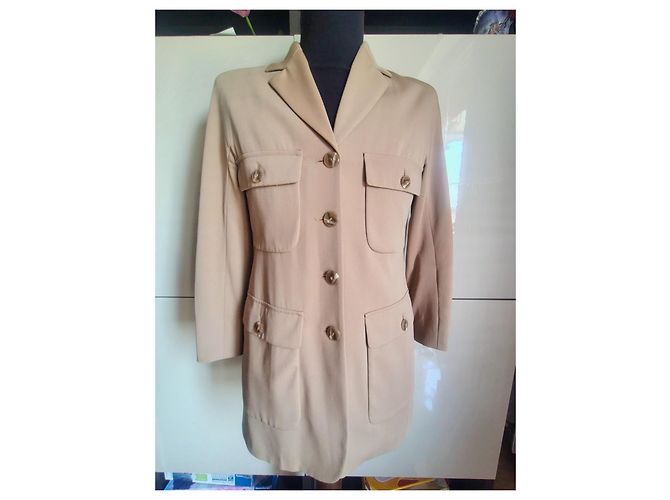 Max Mara Beige Wool Jacket - view 2