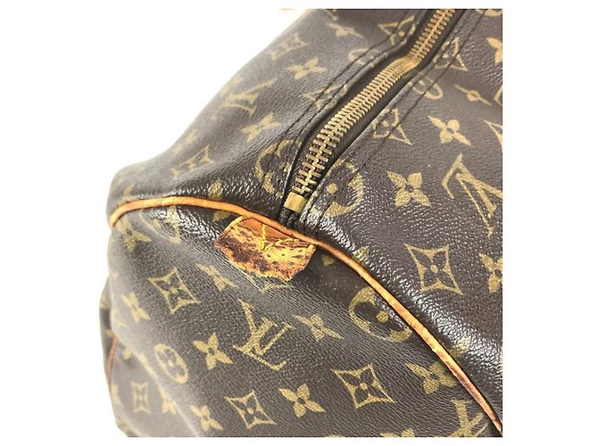 Sac de voyage Louis Vuitton Monogram Keepall 50 - vue 10