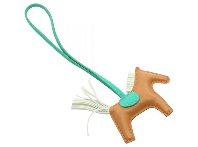 Hermès Hermes Rodeo PM Sesame Mint Vert Fizz Charm - Ansicht 2