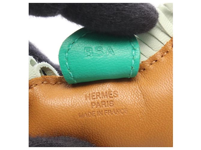 Hermès Hermes Rodeo PM Sesame Mint Vert Fizz Charm - Ansicht 3