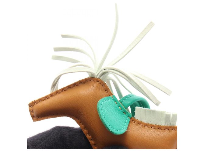 Hermès Hermes Rodeo PM Sesame Mint Vert Fizz Charm - Ansicht 4