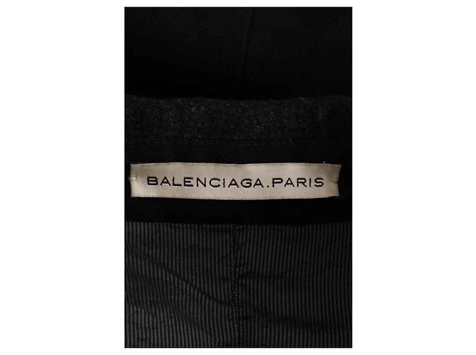 Blazer Balenciaga in lana nero - vista 5