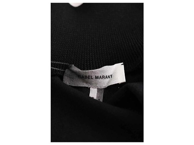 Gilet Isabel Marant nero in viscosa - vista 5