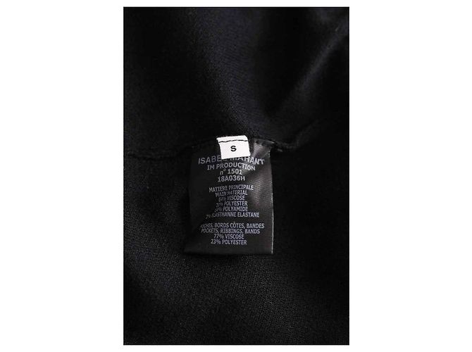 Gilet Isabel Marant nero in viscosa - vista 6