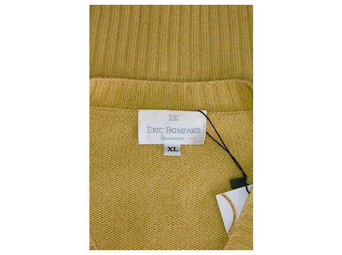 Cárdigan Eric Bompard de cashmere amarillo XL - vista 5