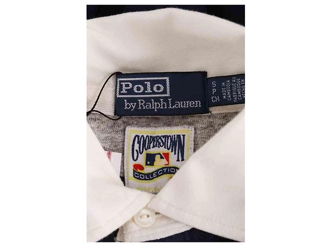 Polo Ralph Lauren de algodón gris - vista 5