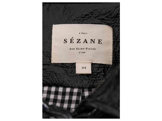 Chaqueta negra SéZane - vista 5