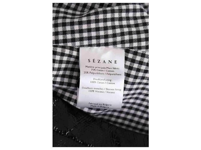 Chaqueta negra SéZane - vista 6